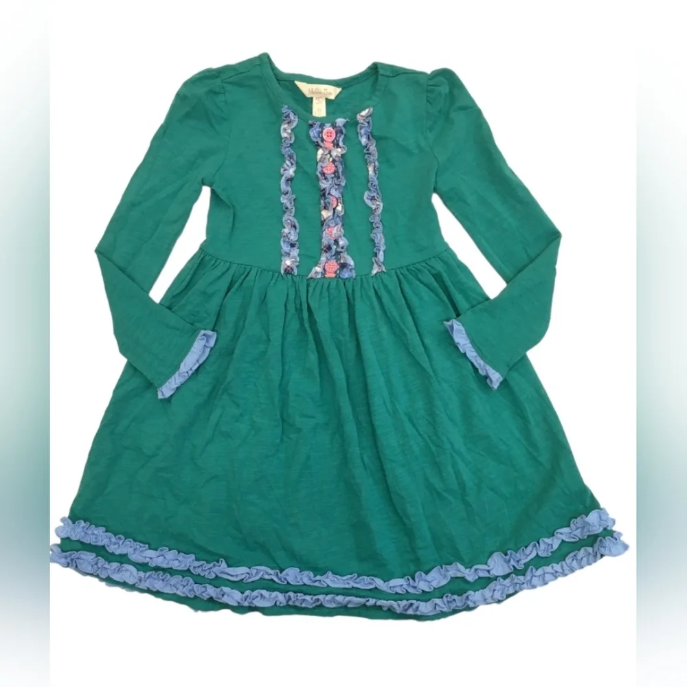Matilda Jane Family Tree Long Sleeve Dress Size 10 girls - Picture 2 of 7